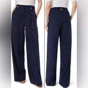 Sam Edelman Lorelai Pleated Wide Leg Pants